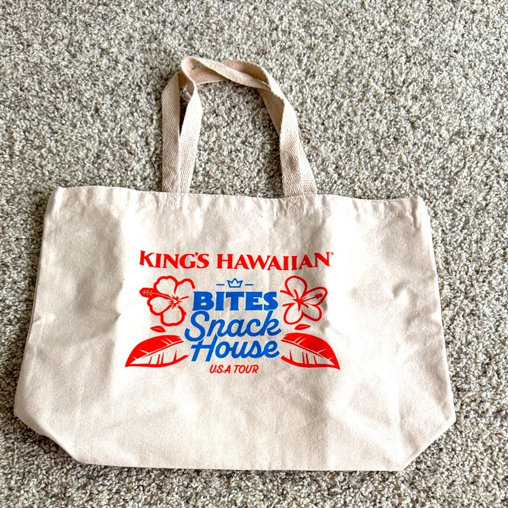 KING'S HAWAIIAN canvas Tote